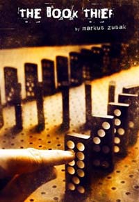 The Book Thief by Markus Zusak, a historical fiction story set in Nazi Germany, a book club favorite