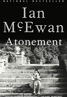  Atonement by Ian McEwan  A powerful novel of love, guilt, and the consequences of a single mistaken accusation, set against the backdrop of World War II, #WWII, #book club, #fiction, #reading, #Books To Read, #historical fiction #Ian McEwan, 