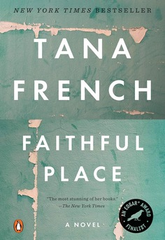 Faithful Place by Tana French book cover - Dublin Murder Squad novel set in working-class Dublin about family secrets, loyalty, and a decades-old disappearance - literary mystery for book clubs