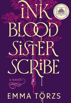  Twisty, emotional, and complex -  a book about magic, magical libraries, magical books and magical spells, and sisters. It's fun and unpredictable. The story has three main characters that are a joy to get to know and a plot that is unique and creative. Ink Blood Sister Scribe by Emma Torzs A Good Morning America Book Club Pick #fantasyfiction, #bookclub, #womensfiction, #reading, #BooksToRead, #bookclub, #reading, #books, #InkBloodSisterScribe, #EmmaTorzs