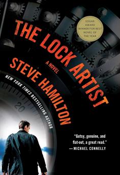 Cover of 'The Lock Artist' by Steve Hamilton�Edgar Award�winning crime thriller about mute safecracker Michael, trauma, first love, and high-stakes heists; standout book club pick.