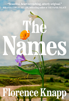 The Names book cover by Florence Knopp: A captivating and thought-provoking novel exploring themes of identity, memory, and the power of names. Book review and book club discussion available.