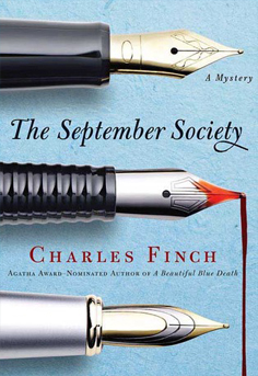 For cozy mystery lovers, Detective Charles Lenox, a true gentleman in Victorian England, solves a puzzling double murder. The September Society by Charles Finch - #cozy-mystery, #reading, #books to read, #books